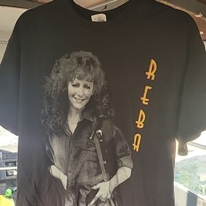 Reba Graphic T-Shirt - Black 1992